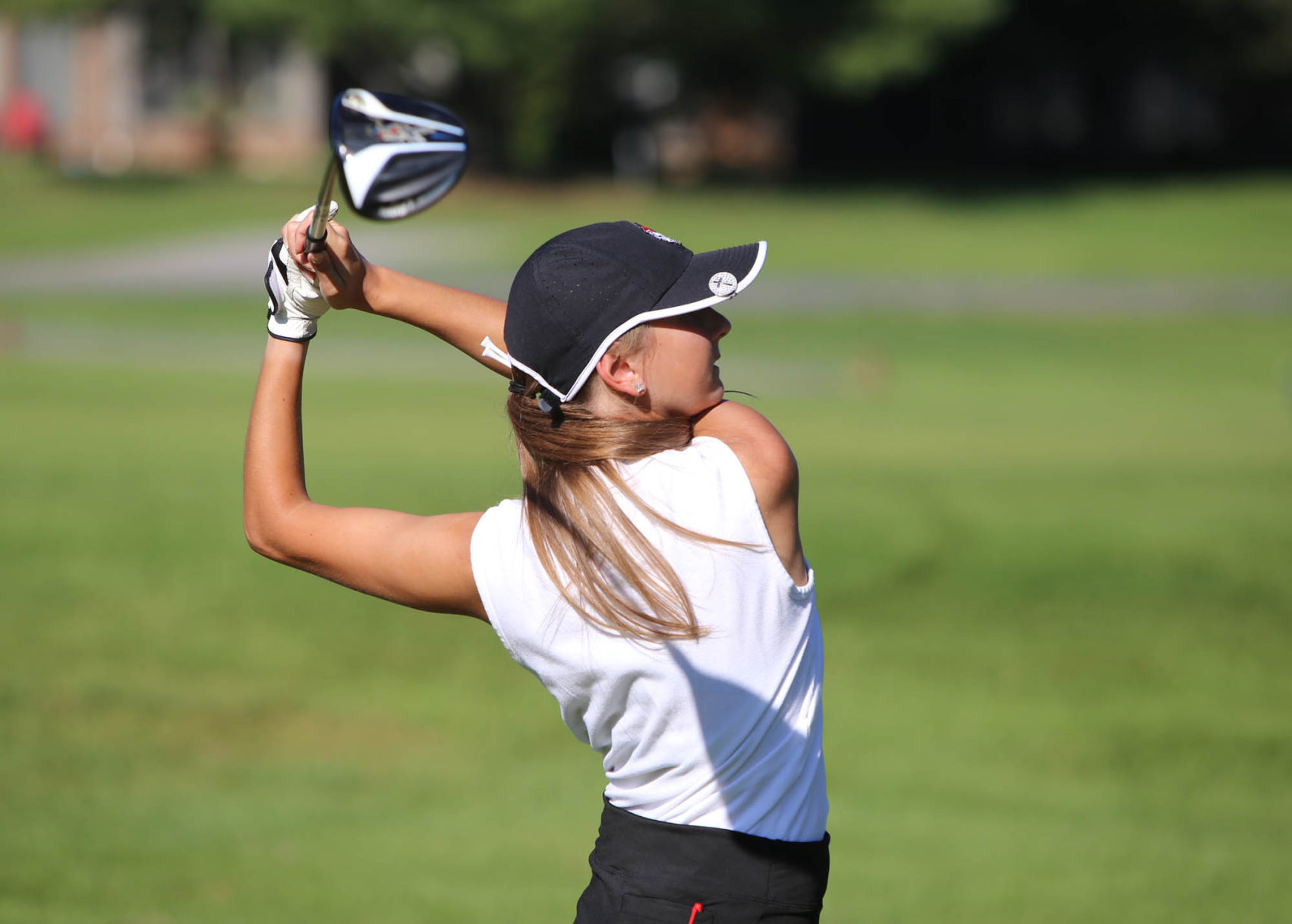 girls golf sectional, Valpo
